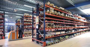 equipped its Avignon (France) warehouse with various storage
