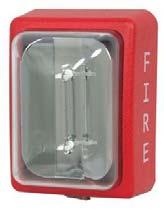 Fire Alarms Signs NFPA 72 covers: flash rate & pulse duration location wall & ceiling minimum intensity larger