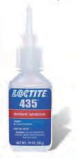 2 NEW SOLUTIONS improved Adhesives Toughened Thermal Resistant Loctite 4203, 4204, 4205 s n Faster fixture speed n Excellent heat