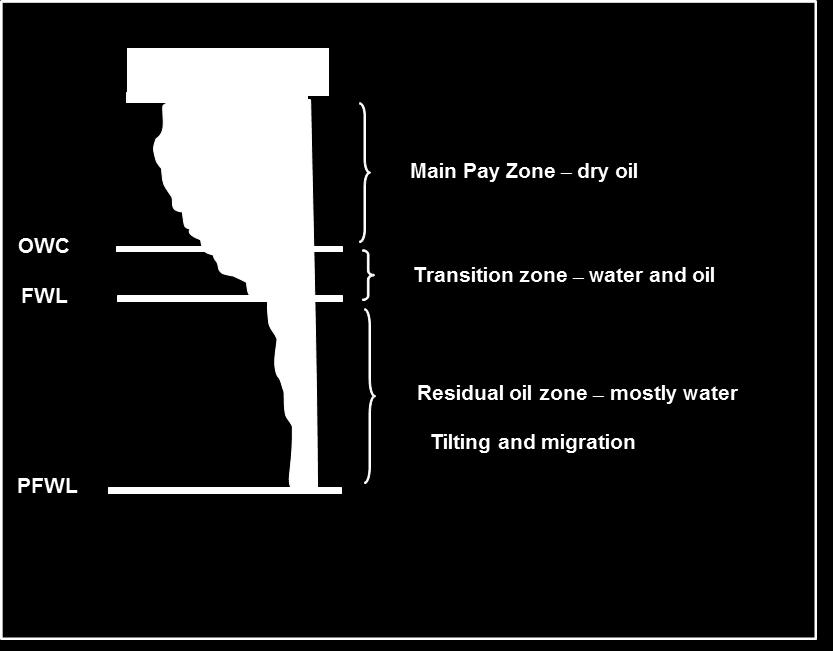 From an Aramco Talk in Tulsa* Definitions 45 Transition Zone (TZ): Low oil saturation