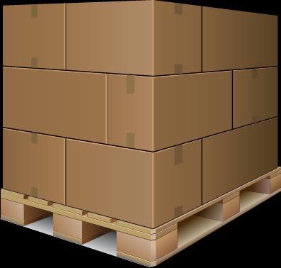 PALLET LABEL PLACEMENT For those shipments that are Palletized products Sportsman s Guide requires that each pallet be labeled with one GS1-128 scan-able
