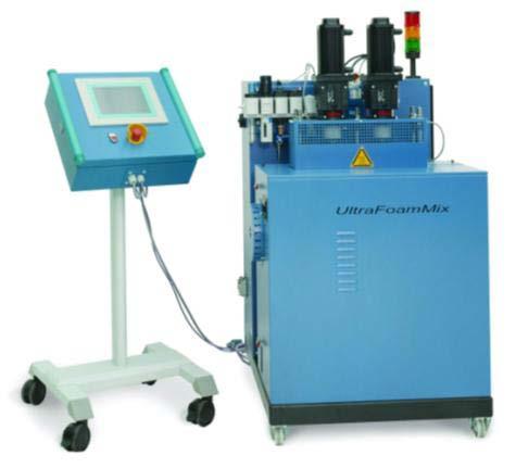 lb/hour output Multiple foaming stations capability Excellent