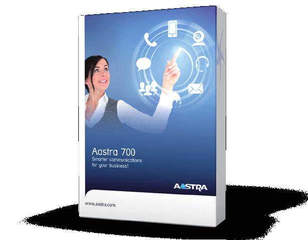 Smarter Communications for Your Business Aastra 700 is designed as a complete Unified Communications and Collaboration (UCC) solution tailored to meet customer needs for small to medium-size