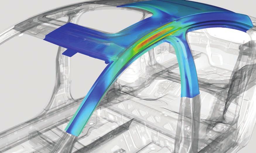 Simulation-driven design Simulation has proven to be a timeand cost-effective alternative to physical testing allowing more design options to be considered in shorter time frames.
