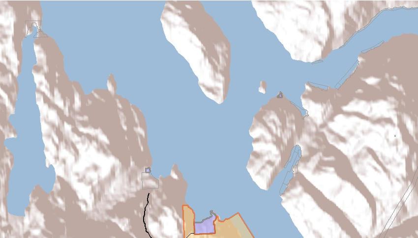 Village Neutral Map Reserve Haisla LNG Development Lands KMLNG Site Jesse Lake Emsley
