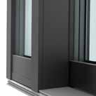 lift-sliding door KS 40 The new UPVC or UPVC/aluminium lift-sliding door KS 40 creates light-flooded rooms and makes your home appear more spacious and wider.