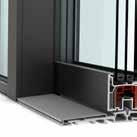 Thanks to standard triple glazing, the lift-sliding door offers perfect thermal insulation, is energy efficient and saves heating 1 2 1 2 Handle G80 Part no. 6475 Handle Dallas Part no. 6412 costs.