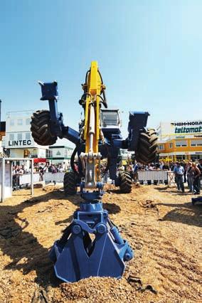 Market presence in its most effective form Leading. Connecting. Engaging. Those who attend bauma experience the full dimension of the building-machine industry.