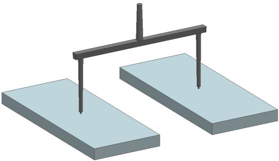 For a thin plate parts (120 x 50 x 1) mm, the type of gate to be used is an edge gate (two-plate mold).