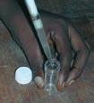 12. The sample can be stored in a tube if not observing