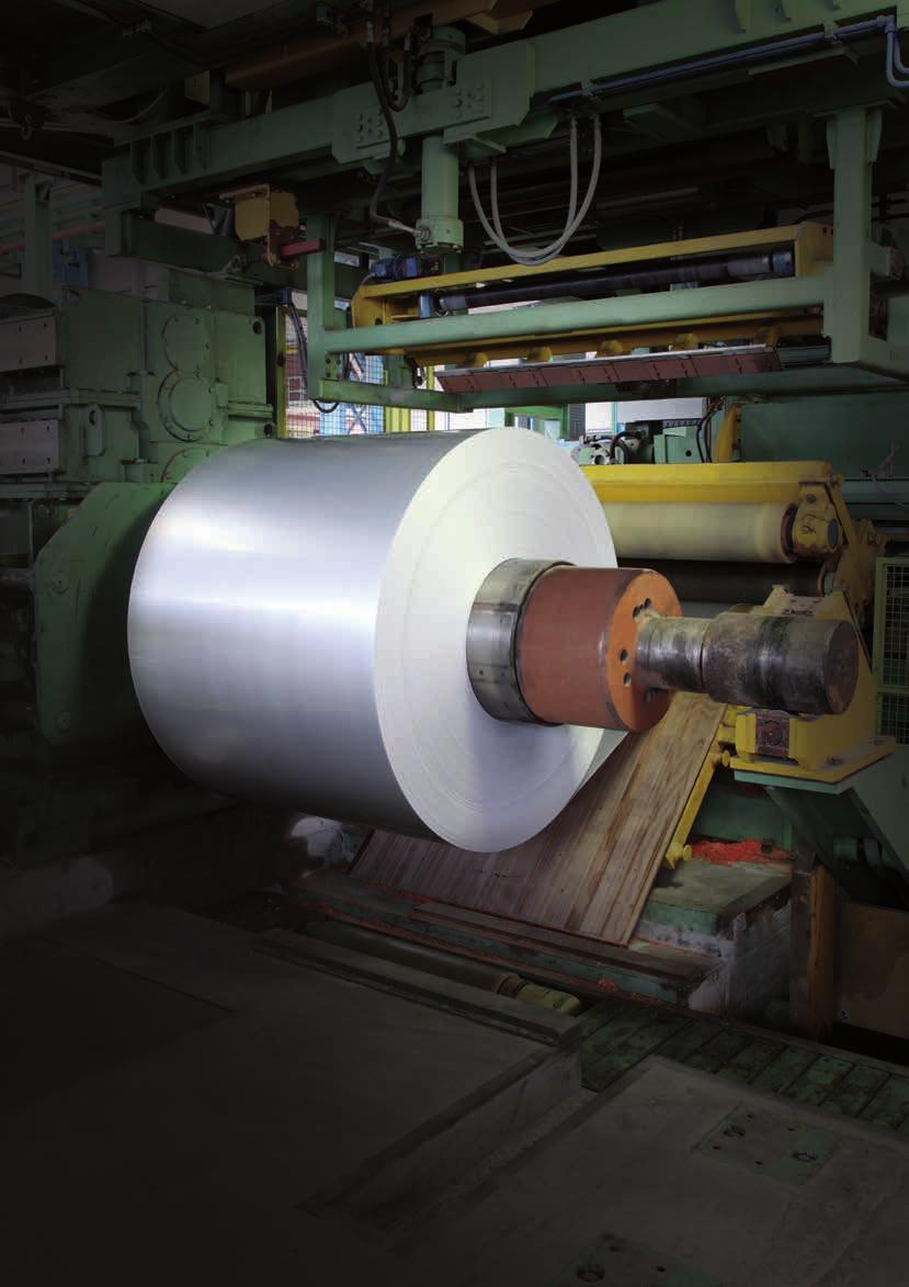2 cold rolling lines 2 skinpass lines 250,000