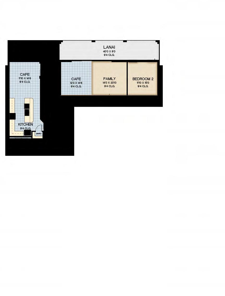 Coconut Palm Watersong Palms resort Coconut Palm First Floor Options 3298 This plan is based on