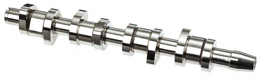 Camshaft and crankshaft grinding operations Main contour grinding is performed by CBN wheels with either continuous or segmented rims; both centerless and OD cylindrical grinding operations are used.
