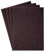 Strips and sheets with cloth backing Coated abrasives Abrasive cloth, brown KL 385 F Grain Aluminium oxide Coating Close Backing F-cotton Wood Metals NF metals Plastic Advantages: Attractively priced