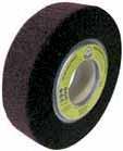 Abrasive mop wheels guide Mounting Abrasive mop wheels SM 611, MM 650, Abrasive cloth mop wheels NCW/NFW 600 These abrasive mop wheels are mounted to the machine spindle with two SMD 612