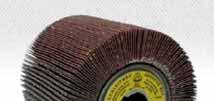Abrasive flap drums Abrasive mop Abrasive mop SM 611 Grain Aluminium oxide Paint/Varnish/Filler Wood Plastic Metals Advantages: Even surface scratch pattern - Special product for fine surface