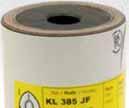 Rolls with cloth backing Coated abrasives Continuation of KL 361 F, Abrasive cloth, brown Width x Length Grit 110 x 50000 80 1 3932 143.84 2 110 x 50000 100 1 3933 136.76 2 110 x 50000 120 1 3934 136.
