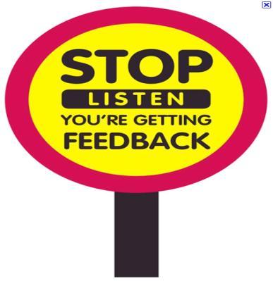 Getting feedback Dialogue and data collection need prioritizing and