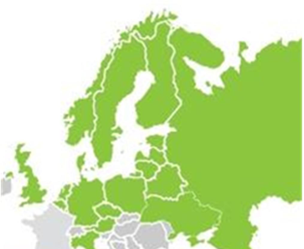 Tieto s position in Northeast Europe Strong position, room for growth Northeast Europe represents EUR 20 billion opportunity IT services market EUR billion Sweden 4.8 Denmark 4.2 Finland 3.