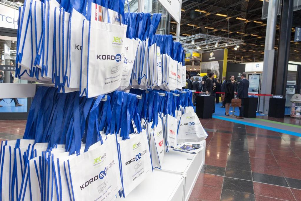 Advertisement inside the show bags 3 options available 3,100 D EADLINE: JANUARY, 26 2018 Marketing tool insertion (brochure, flyer, discs, corporate goodies