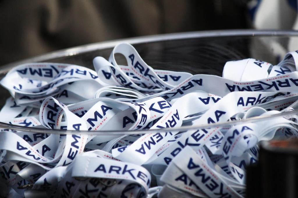 Logo on the badge-holder lanyards 2 options available 12,000 Your logo printed on