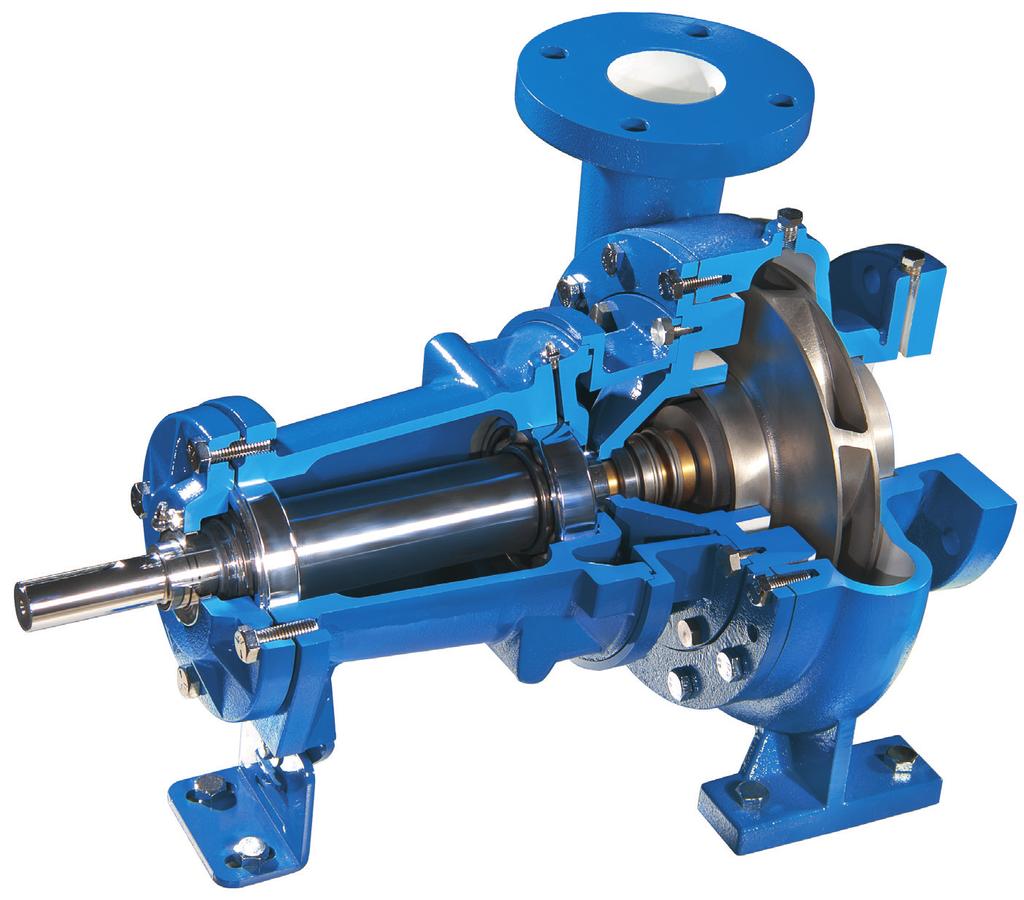FAIRBANKS NIJHUIS 1600 SERIES Single Stage End Suction Pumps Capacities to 4200 gpm (954 m 3 /hr) Heads to 520 feet (158 meters) Temperatures to 300 F (149 C) Setting New Standards of Efficiency