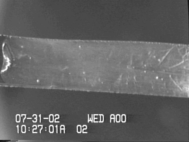 Film Cracking: Small High T g Particles 2a=95 nm, h dry