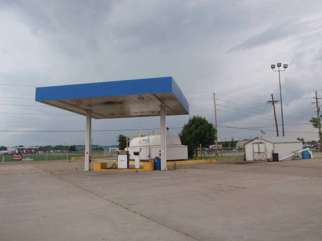 FUELING STATION: 8,000 gallons tank, two (2) diesel pumps