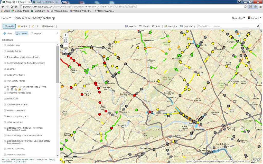 ArcGIS Online Map-Pennshare