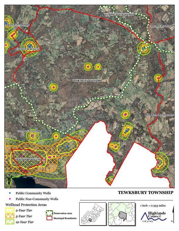 Highlands Environmental Resource Inventory for the Township of Tewksbury