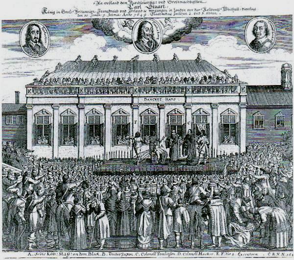 Regicide: Beheading of Charles I, 1649