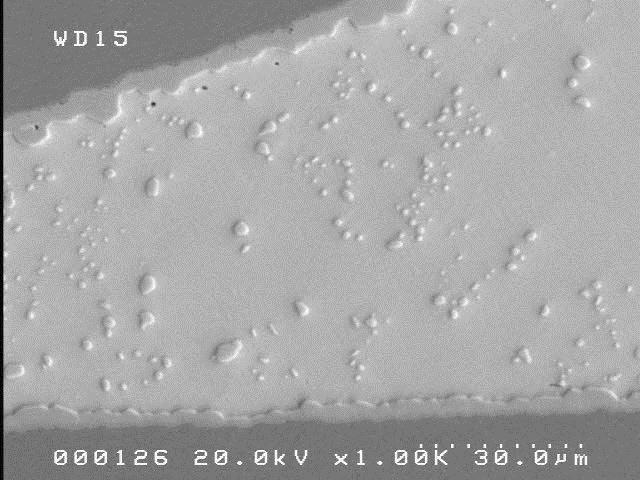 Also after ATC, the Ag 3Sn particles appear to have coalesced into fewer, larger particles.