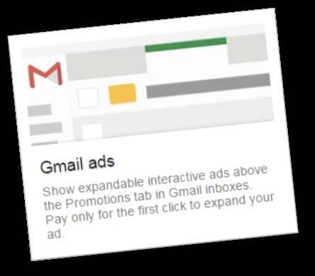 Gmail Ads Gmail ads are expandable ads at the top of people s tabs in Gmail.