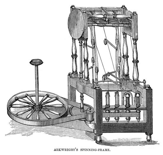 Richard Arkwright 1 st water-powered factory Water-powered spinning