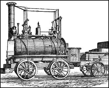 George Stephenson Steam locomotive Cheap & fast way to