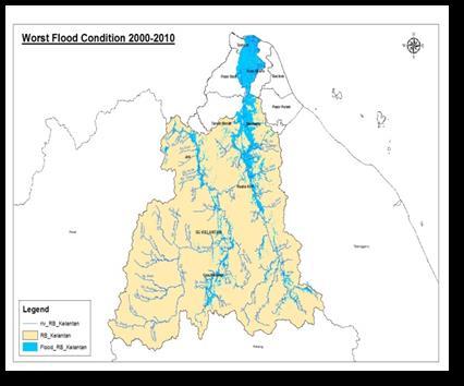 At that time, Sungai Kelantan was loaded with large amount of rainfall water introduced by 2nd wave of flood (20-28 Nov 2009).
