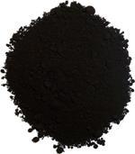 The saturation point for synthetic iron oxides is typically around 7%.