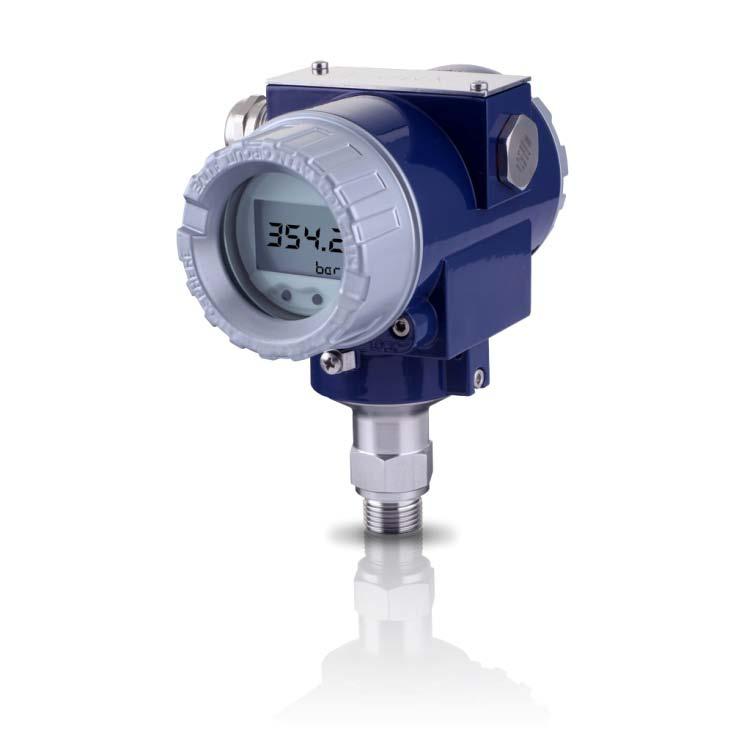 Precision Pressure Transmitter for the Process Industry with HART -Communication Stainless Steel Sensor accuracy according to IEC 0770: 0. % FSO Nominal pressure from 0... 400 mbar up to 0.
