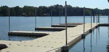 EZ Dock anchoring products are made from long-lasting, durable materials that can accommodate standard or heavy-duty use.