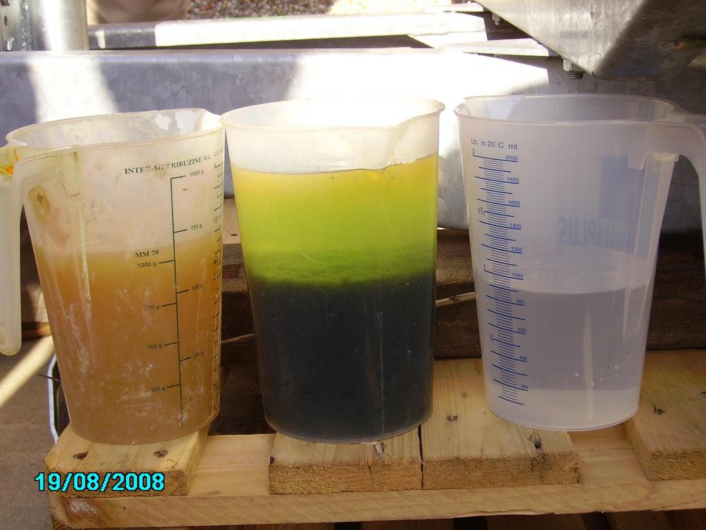 Waste water from PPPs flocculation +