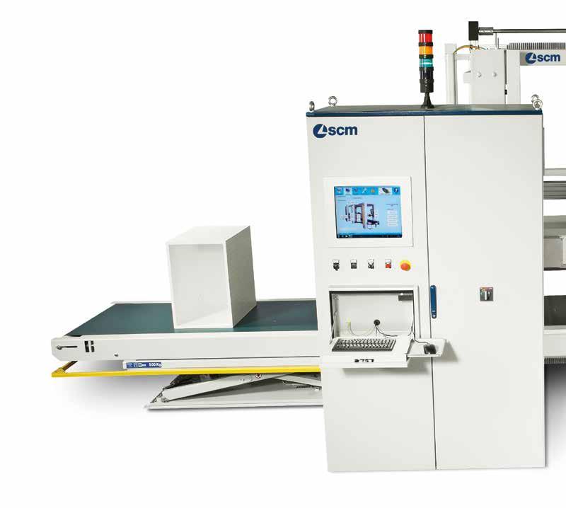 action tf The through-feed electro mechanical cabinet clamp The through-feed electro mechanical cabinet clamp model ACTION TF with automatic stapler (on option) is the solution for the assembly of