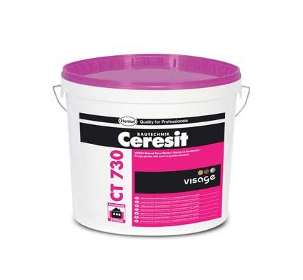 CT 730 VISAGE Luminous Plaster Design plaster with light shining effect in the darkness for outdoor and indoor use.