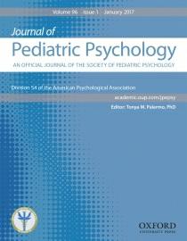 J OU R N AL OF P EDI ATR I C P S Y CH OL OGY Journal of Pediatric Psychology The Journal of Pediatric Psychology is the scientific publication of the Society of Pediatric Psychology (SPP), Division