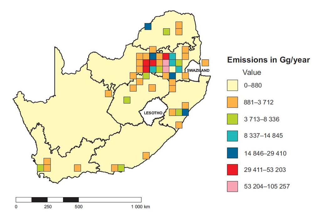 South African CO 2