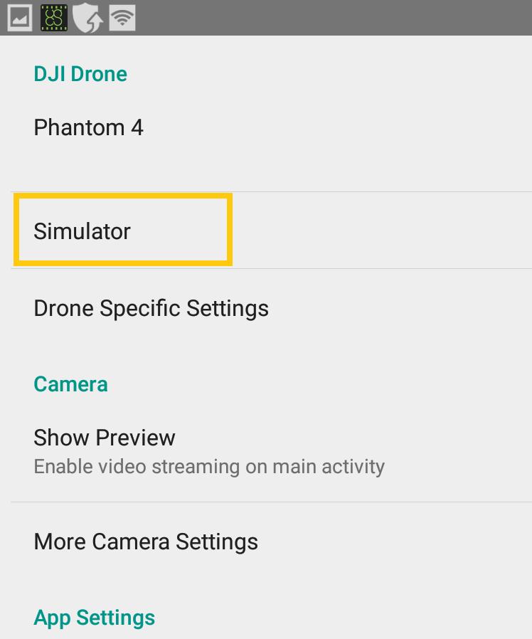 ! 4. Using Simulator There are two possible simulator engines to use with UgCS simulator and DJI PC Simulator.
