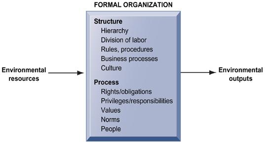 The Behavioral View of Organizations The behavioral view of organizations emphasizes group relationships, values, and structures. Figure 3-3 3.