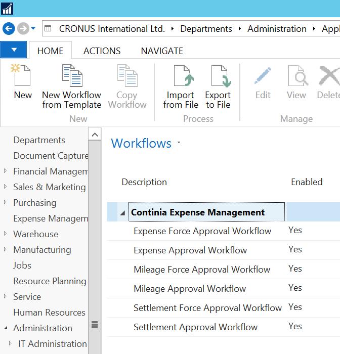 Approval / Workflows With Expense Management 2.