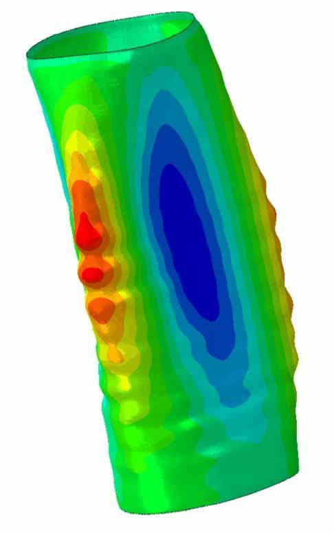 STRESS CONCENTRATION FACTOR (SCF) Developed in 1995 Linear elastic finite element analysis Uniform internal pressure loading Failure expected at stress concentration of 6 (some use 5) Advantages: