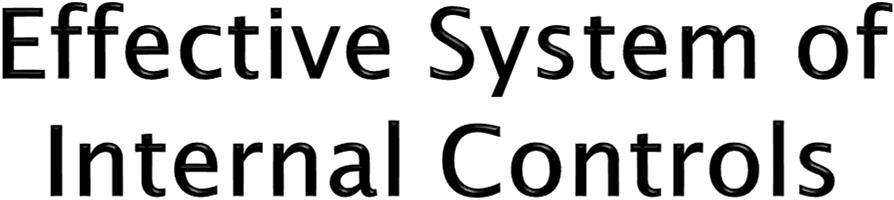 According to COSO, an effective system of internal control requires: Each of the 5 components of internal