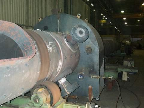 ISR with fixed toroidalchamber furnace and rotating equipment for